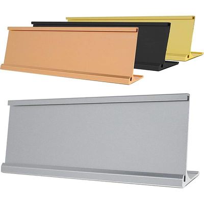 L Shape Name Plate Holder Tabletop Business Desk Name Sign Card Holders Price Tag Holders